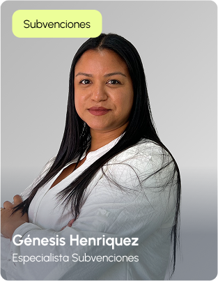 Genesis Henriquez Especialista subvenciones Tramiting
